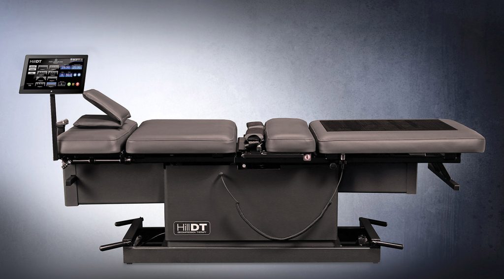 Spinal decompression table